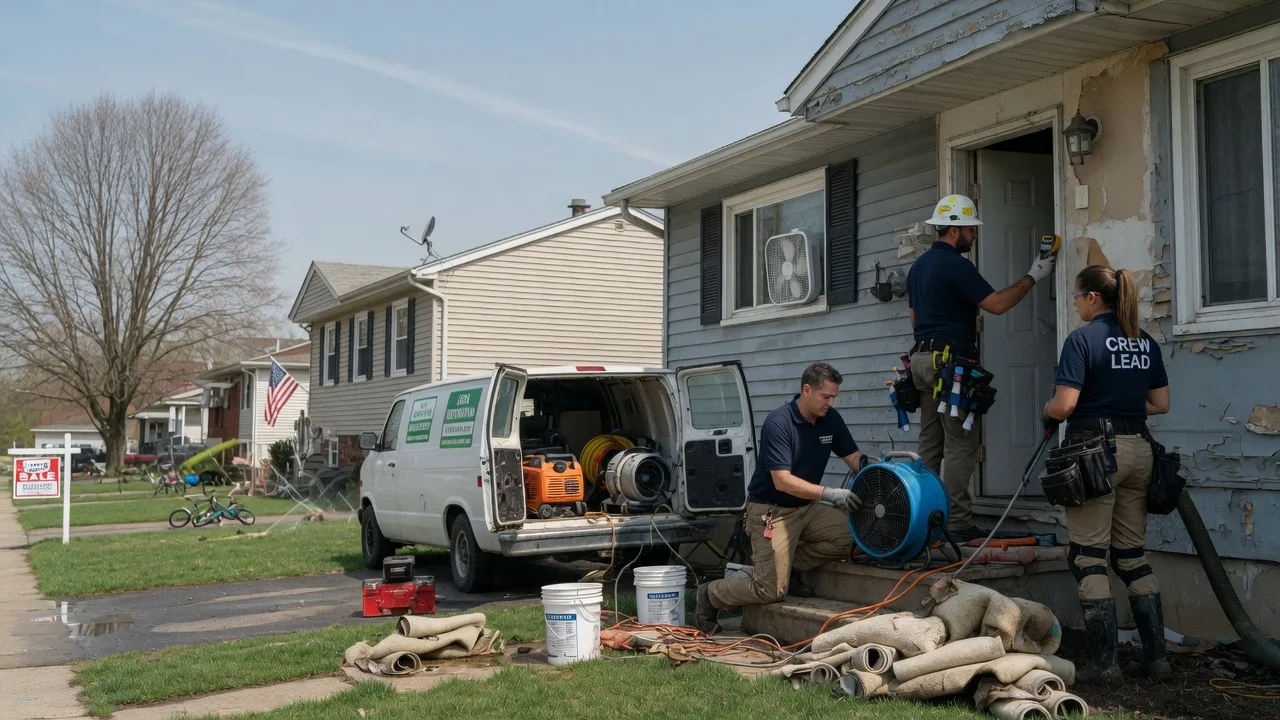 Flood Cleanup in Cedar Knolls, NJ near me